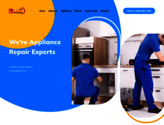 blineappliances.com screenshot