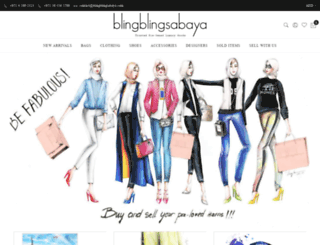 blingblingsabaya.com screenshot