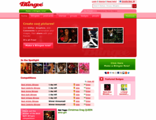 blinge.com screenshot