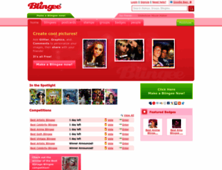 blingee.com screenshot