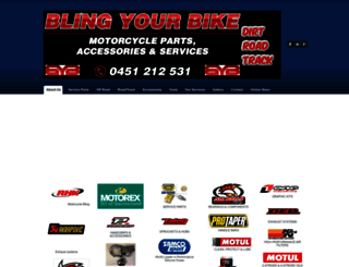 blingyourbike.com.au screenshot