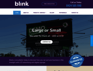 blinkdigital.com.au screenshot
