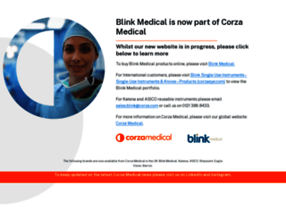 blinkmedical.com screenshot