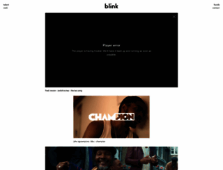 blinkprods.com screenshot