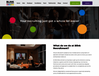 blinkrecruitment.net screenshot