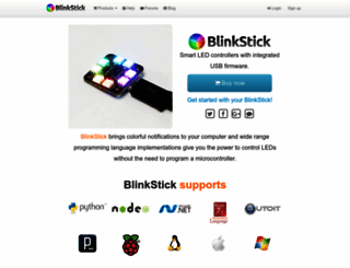 blinkstick.com screenshot
