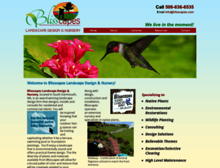 blisscapes.com screenshot
