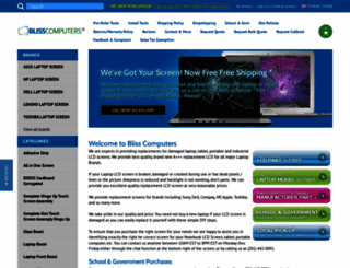 blisscomputers.net screenshot