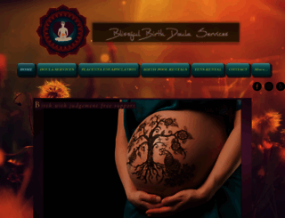 blissfulbirthdoula.com screenshot