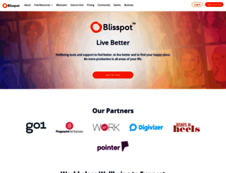blisspot.com screenshot