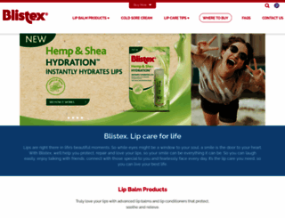 blistex.com.au screenshot