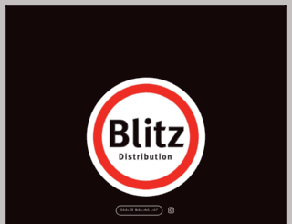 blitzdistribution.com screenshot