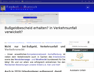 blitzer-anwalt-bundesweit.de screenshot