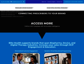 blitzhealth.com screenshot
