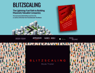 blitzscaling.com screenshot