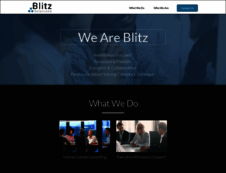 blitzsolutions.com screenshot
