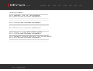 blitzstreams.com screenshot