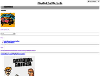 bloatedkat.storenvy.com screenshot