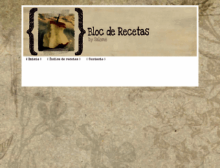 blocderecetas.blogspot.com.es screenshot