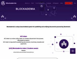 blockademia.com screenshot