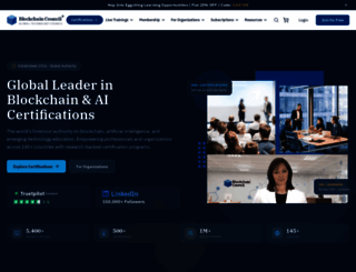 blockchain-council.org screenshot