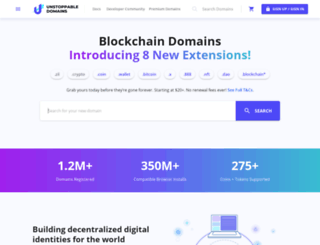 blockchain-domains.de screenshot
