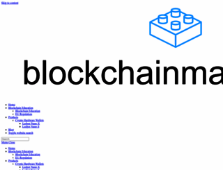 blockchainmarket.eu screenshot