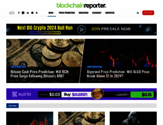 blockchainreporter.net screenshot