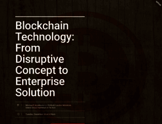 blockchaintechnologyfromdisrupms.splashthat.com screenshot