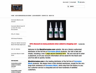 blockcorrosion.com screenshot