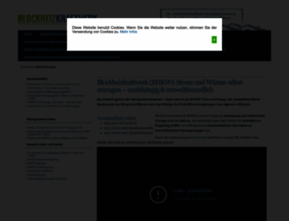 blockheizkraftwerk-bhkw.net screenshot