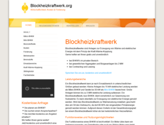 blockheizkraftwerk.org screenshot