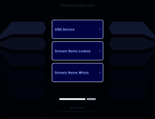 blockmyartist.com screenshot