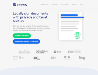 blocknify.com screenshot