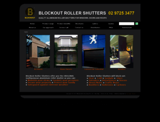 blockoutshutters.com.au screenshot