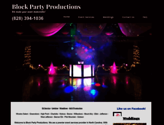 blockpartyevents.com screenshot