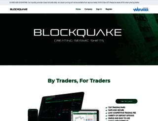 blockquake.com screenshot