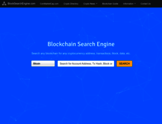 blocksearchengine.com screenshot