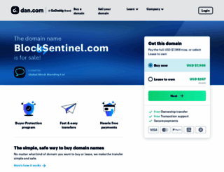 blocksentinel.com screenshot