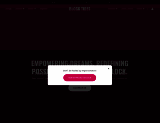 blocktides.com screenshot