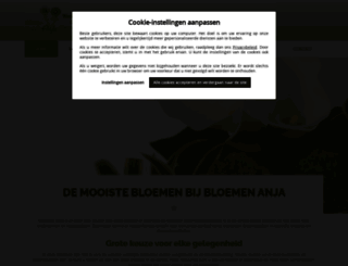bloemen-anja.com screenshot