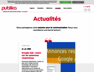 blog-agence.publika.fr screenshot