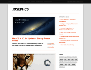 blog-archive.josephcs.com screenshot