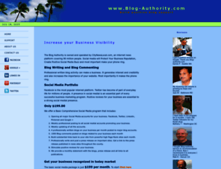 blog-authority.com screenshot
