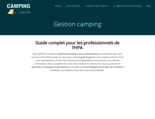 blog-camping.fr screenshot