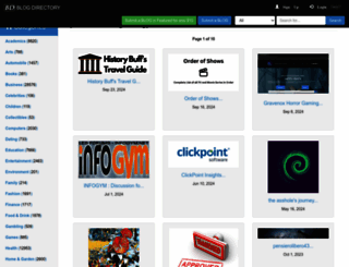 blog-directory.org screenshot