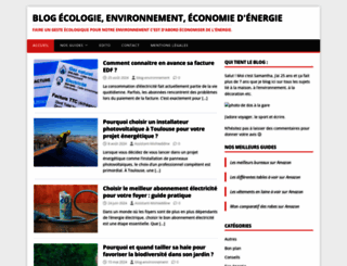 blog-environnement.fr screenshot