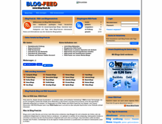 blog-feed.de screenshot