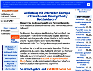 blog-linktausch.de screenshot