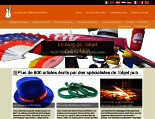 blog-objets-publicitaires.fr screenshot